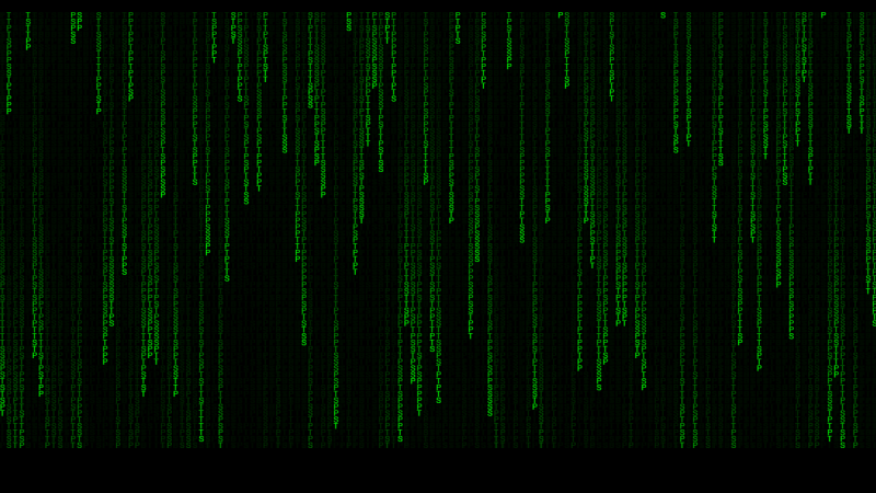 HTML5 实现黑客帝国瀑布特效